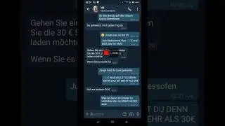 Und noch ein Telegram Scammer der auf mein IP Tracking Link gegangen ist 