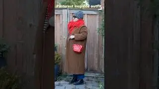 *Пыльно-коричневый и красный* Как сделать длинное шерстяное пальто праздничным #праздничныйсезон ...