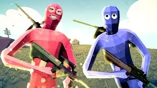 全面吃雞模擬器，駕駛直升機使用大炮！totally accurate battle grounds 鯉魚Ace解說