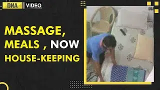 Satyender Jain Latest CCTV footage shows house-keeping service being provided in cell | DNA India