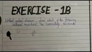 Class 9 Ex 1BQ1( i)and (ii) Rs Agarwal.