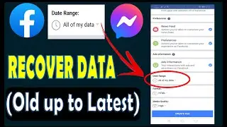 🔴Facebook Hack/Trick - Recover DELETED Data Like 