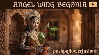 Angel Wing Begonia Care & Story | कुदरत का अनोखा करिश्मा 🌿🤖 | Pushpa Flower Fusion