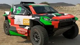 Action Ready Hilux! #tgr #overdrive #rallyraid 