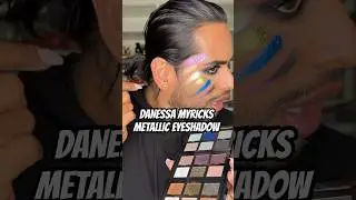 DANESSA MYRICKS LIGHTWORKS VII &laquo;METALLIC EYESHADOW&raquo; 😱✨ #danessamyricksbeauty #metalliceyeshadow