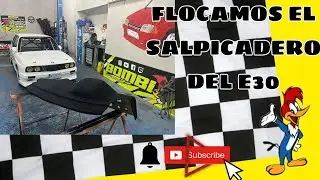 Como flocar un salpicadero en tu casa jajaja , flocamos el salpicadero del bmw e30
