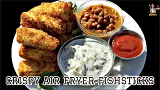Crispy Air Fryer Fish Sticks | Quick and Easy Recipe