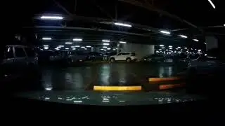 Going inside SM Southmall basement parking area.