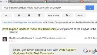 Creating a gmail filter for Google+ Community Emails