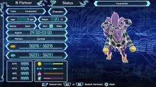 Digimon world next order - Guia (Detonado) - Epis&oacute;dio 26 especial train ap&oacute;s Digimons max stats