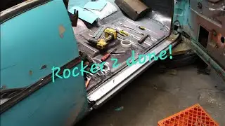 1957 Chevy rocker panel replacement
