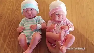 La Newborn Boy & Girl Baby Dolls &ndash; Unboxing & Playtime Fun! | Feeding, Changing, Bathing & Bedtime