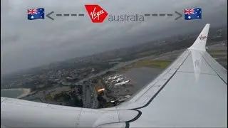 Virgin Australia Boeing 737 MAX 8 Departure out of Sydney 
