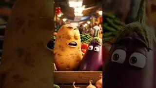 Aloo Aur Baingan Ki Emotional Kahani | Best Moral Story in Hindi #bedtimestory #kidsstories #kids