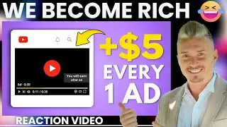 Can You Earn $5 PER AD Watched? Make Money Online REACTION
