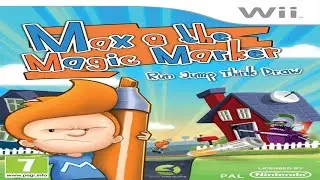 Max & the Magic Marker Gameplay Nintendo Wii - WiiWare