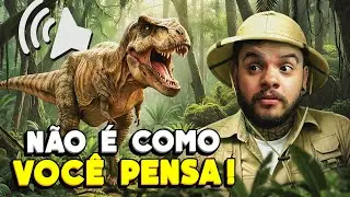COMO SABEMOS os SONS dos DINOSSAUROS? (nóis nem tava lá doido)
