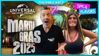 Universal Studios Mardi Gras 2025, Parades, Food Booths, Rides, Entertainment, Merchandise, & More!