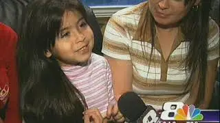 Pro 8 News Laredo, Texas: Allison Flores donates hair to Locks Of Love 2006