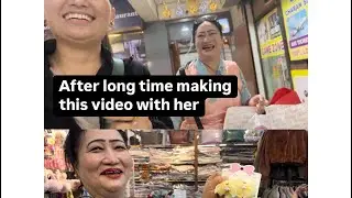 Shopping 🛍️ Dawa lhamo// making video with Dawa lhamo after long time//