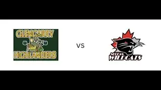 Paint it Purple Tournament:-  Game 1:-  Glengarry Highlanders vs Wildcats