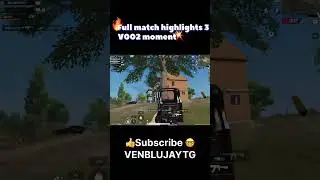 Full match highlights part 3 #shorts #bgmi #venblujaytg s