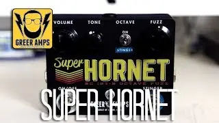 Greer Amps - Super Hornet Octave Fuzz Pedal Demo