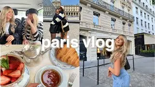 PARIS VLOG with @SaffronBarker  and @MesciaTwins  | + @KrissyCelaa evolve you event | millyg_fit