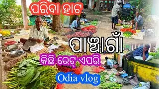 Panchagan pariba Hata Ret  odia vlog || gaon Hata || odisha village life, chalo odisha ￼