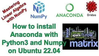 How to install Anaconda with Python3 and Numpy on Ubuntu 22.04