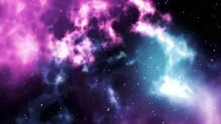 4K Space Nebula Background Video - Free motion background Loop