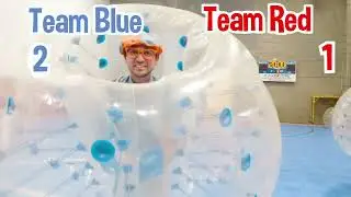 🫧 Blippi Plays Bubble Ball | Fun & Educational Videos for Kids