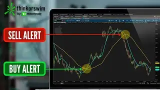 Buy & Sell Alert Using SMA Cross Over on ThinkorSwim | Death Cross & Golden Cross Alert