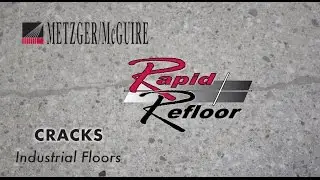 Rapid Refloor Random Cracks Installation Instructions - Industrial Floors Less than 1/4 inch