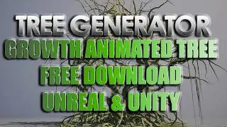 Tree-Generator Timeline and free Unreal and Unity scene Download