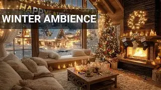 Entspannende Jahreswechselmusik mit Kaminfeuer 🔥 Happy New Year 2026 | Relaxing Music (3 Hours)