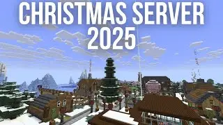 Запуск рождественского сервера Minecraft