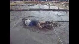 Team Yukon Tuff Mudder team, going through the obstacle I was running.