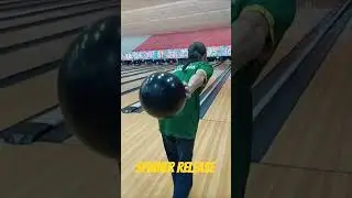 Spinner Release #shorts #tenpin #tenpinbowling