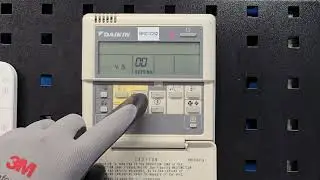 How to set Daikin VRV indoor Group Address using wired controller BRC1C62