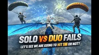 SOLO vs DUO FAILS 😱 | Let&rsquo;s See If We Hit 1M Views | Free Fire #navadishgaming #garenafreefire #like