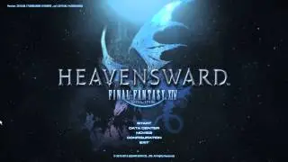 Final Fantasy XIV  Heavensward Title Screen