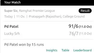 PDP vc LS || RCC CRICKET MATCH|| 24.12.25#cricket #rcbians #crickettournament #indianbatsman 