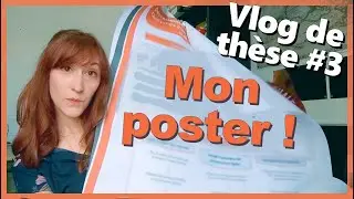Colloque, présentations et enjeux - Vlog Thèse #3