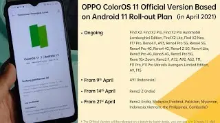 Tutorial update Oppo ke Android 11 ( Oppo A52 , Oppo A5 2020 , Oppo A9 2020 , Oppo Reno 4 , dll )