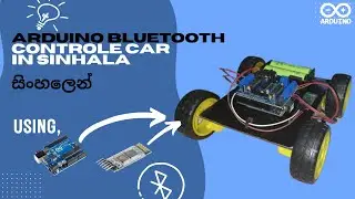 How To Make Arduino Bluetooth Car using L293D Motor Shield | Sinhala
