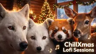 Christmas Lofi for Reading | Cozy Cabin Tea-Time Mix