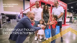 Faces and Stories at the 2024 Palm Beach Home Show 🎤