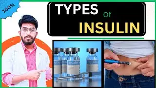 TYPES OF INSULIN INJECTION HINDI| MBBS| #diabetes @Medicinepointo 