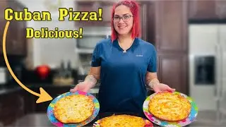 How to make Authentic Cuban Pizza | Homestyle Easy Recipe | Pizza Cubana | Charcoal Goodness